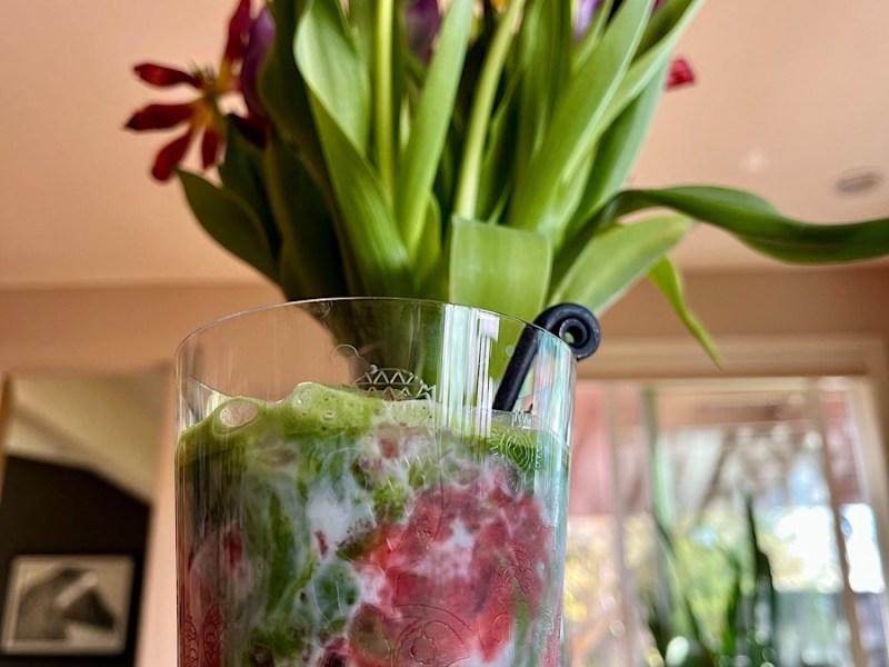 Strawberry Matcha Latte